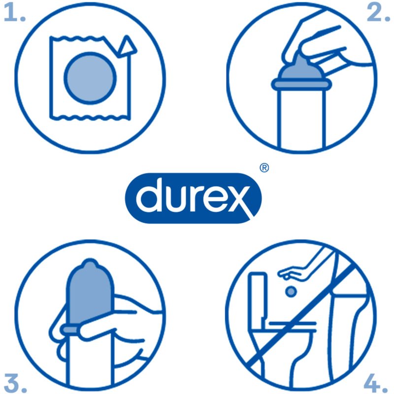 Durex Feel Thin Extra Lubricated Préservatifs 12 Pcs