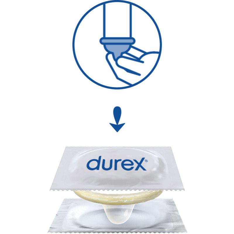 Durex Invisible Extra Lubricated Préservatifs 10 Pcs
