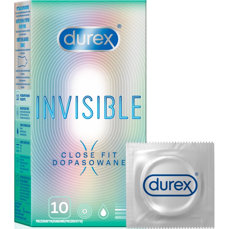 

Durex Invisible Close Fit презервативи