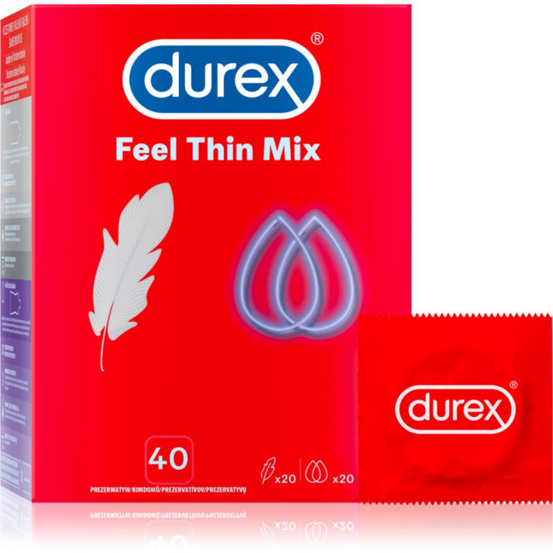 Durex Feel Thin Préservatifs (mix)