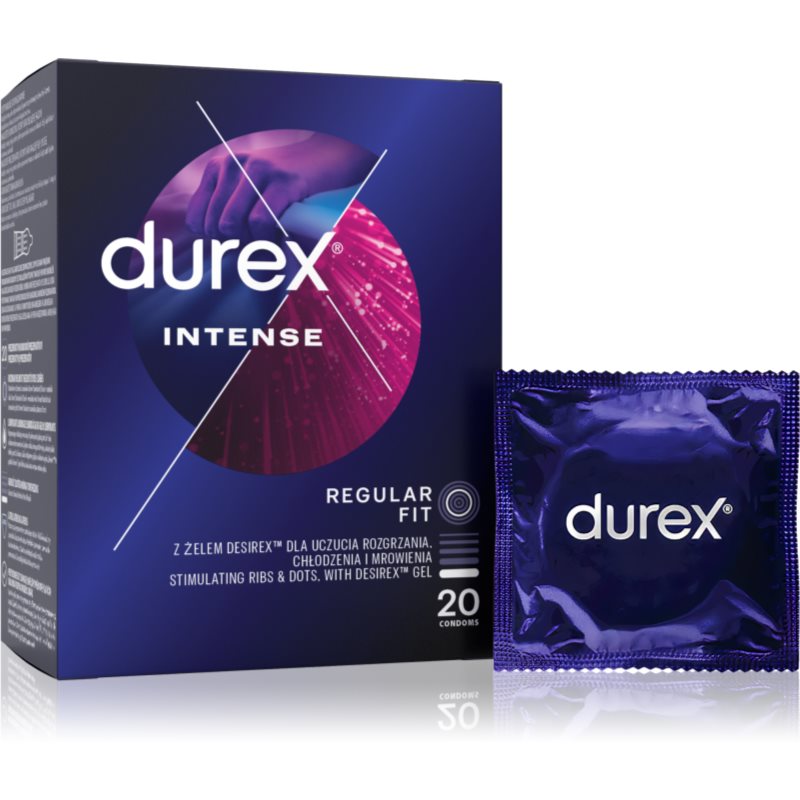 Durex Intense kondómy 20 ks