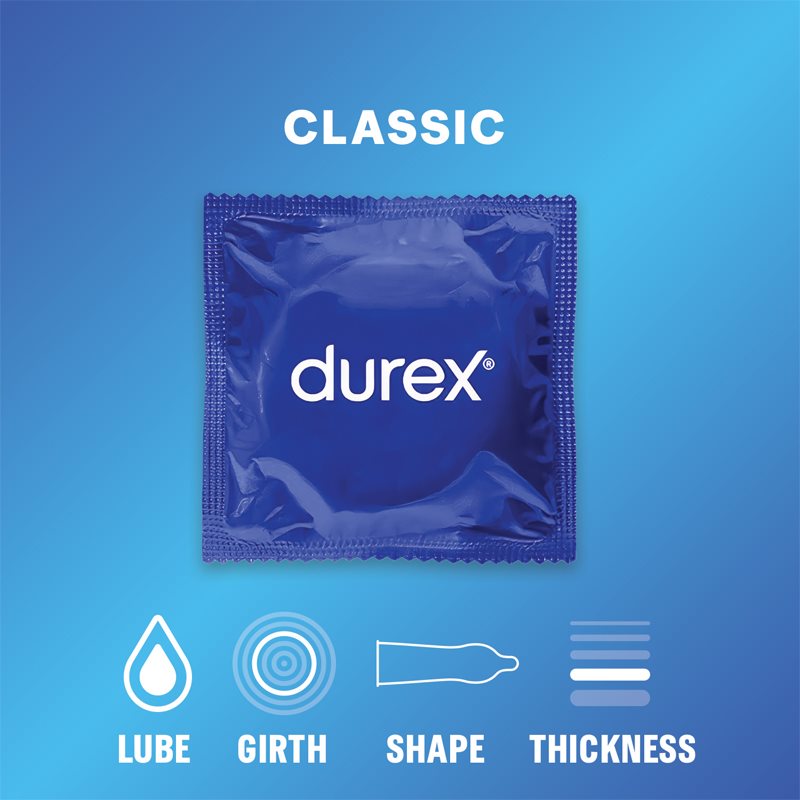 Durex Classic Préservatifs 24 Pcs