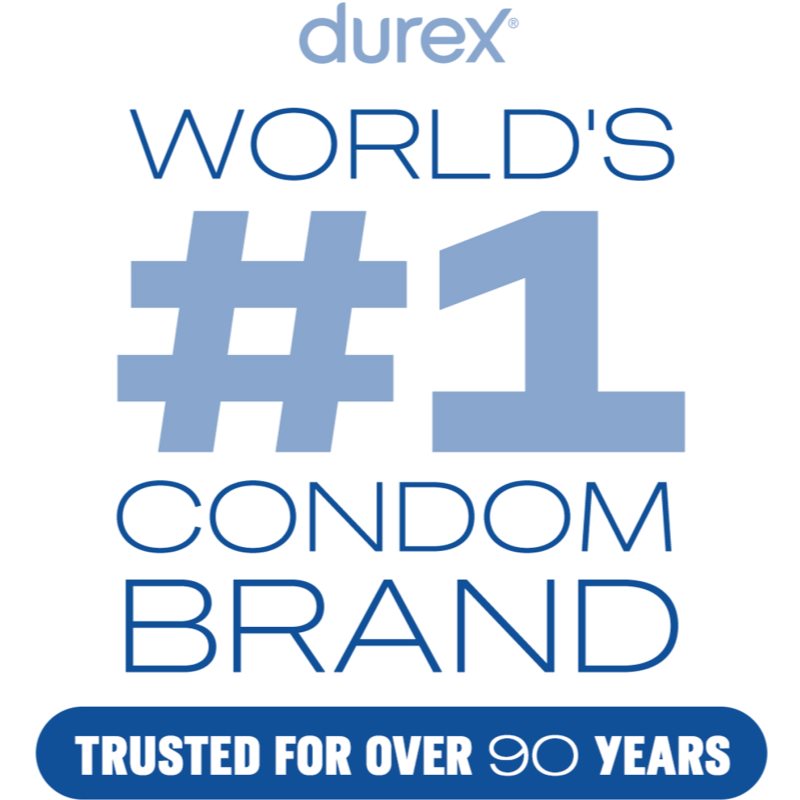 Durex Invisible Extra Lubricated Préservatifs 20 Pcs
