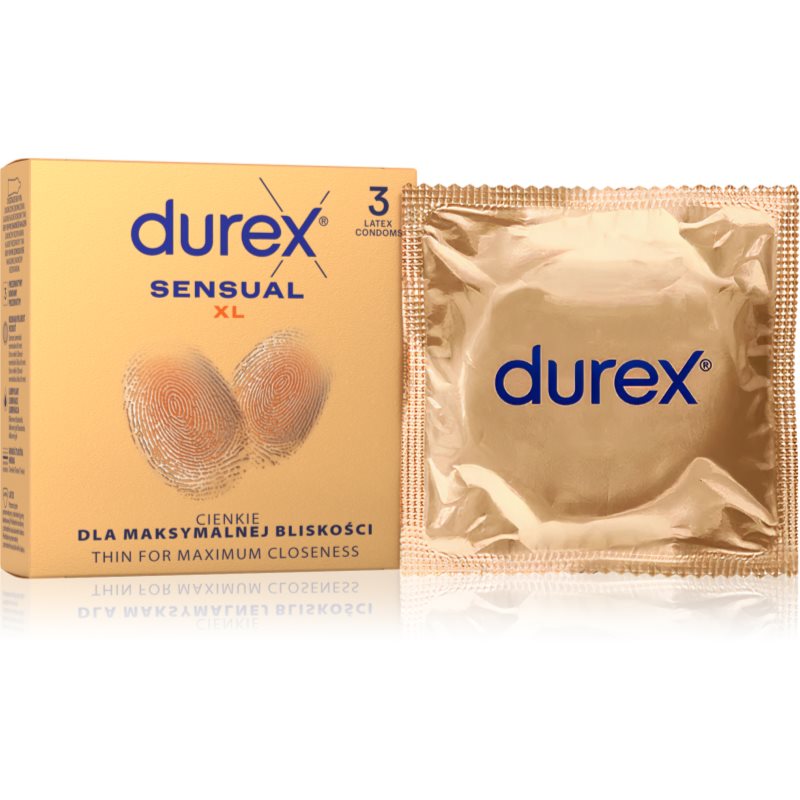 DUREX Sensual XL prezervativ 3ks
