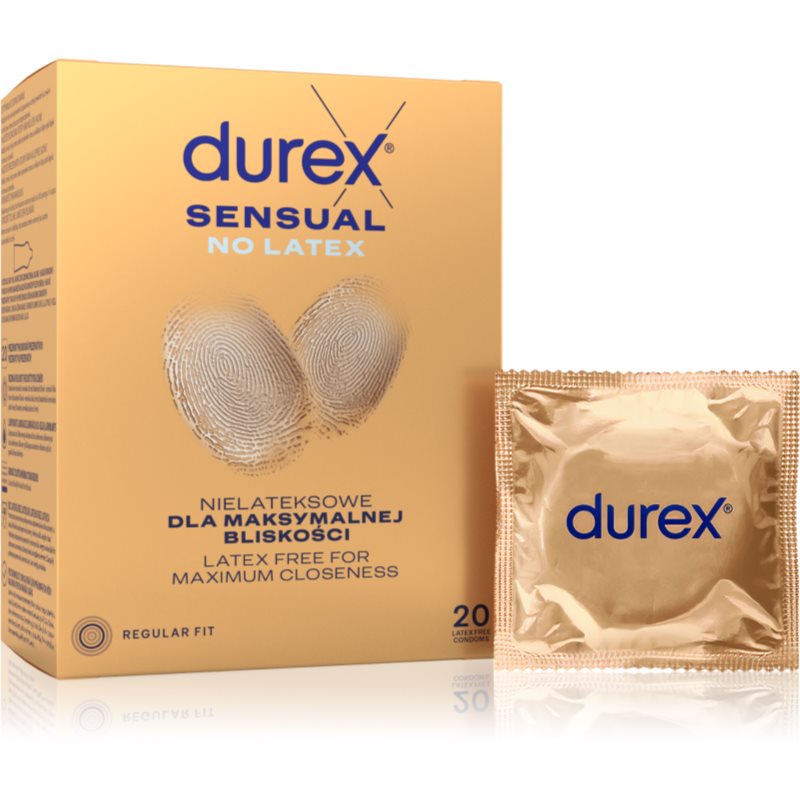 Durex Sensual No Latex condooms 20 st