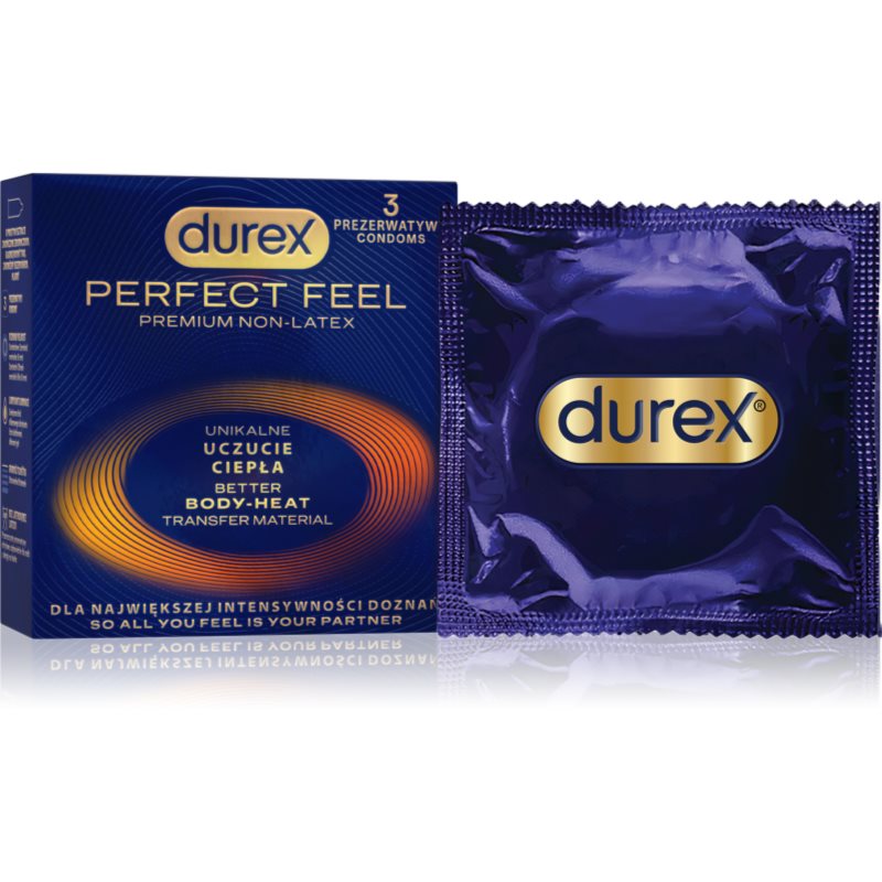 Durex Perfect Feel kondomy 3 ks