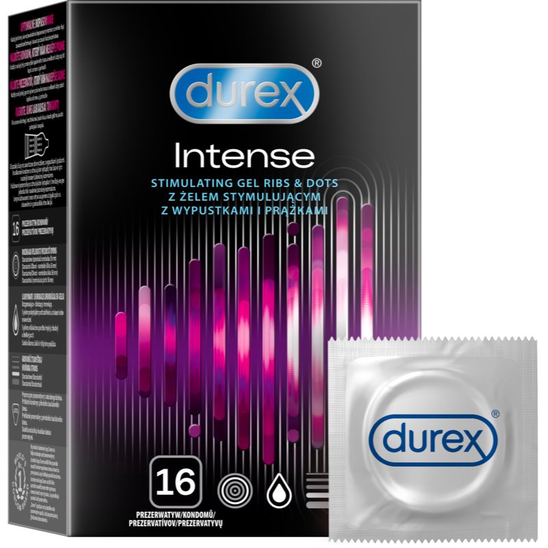 Durex Intense Préservatifs 16 Pcs
