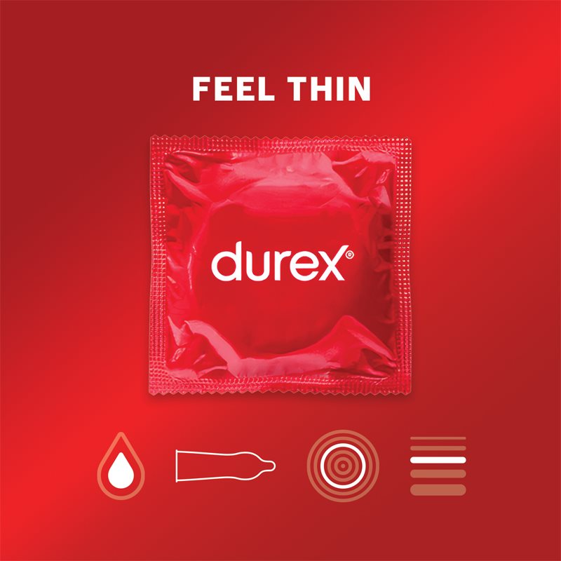 Durex Feel Thin Classic презервативи 12 кс