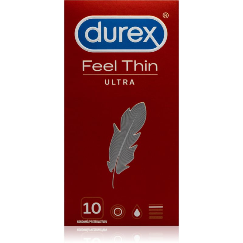 Durex Feel Thin Ultra prezervatyvai 10 vnt.