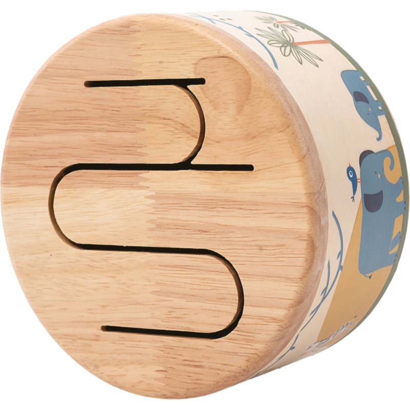 2Kids Toys Wooden Drum Safari hudební hračka 18m+ 1 ks (obrázek 4)