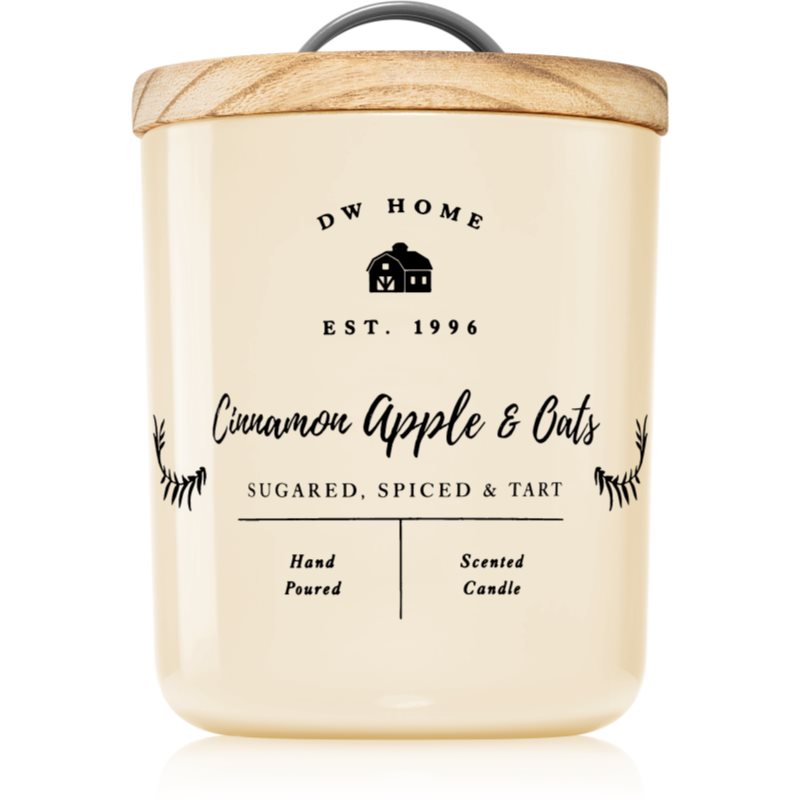 DW Home Farmhouse Cinnamon Apple & Oats lumânare parfumată 241 g
