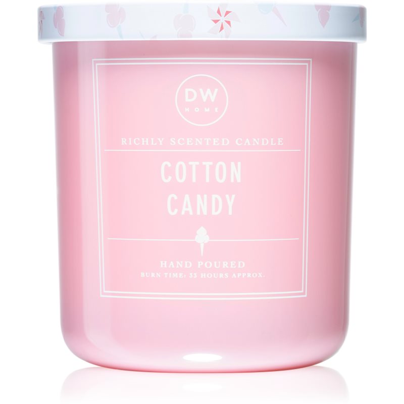 DW Home Cotton Candy bougie parfumée 264 g unisex