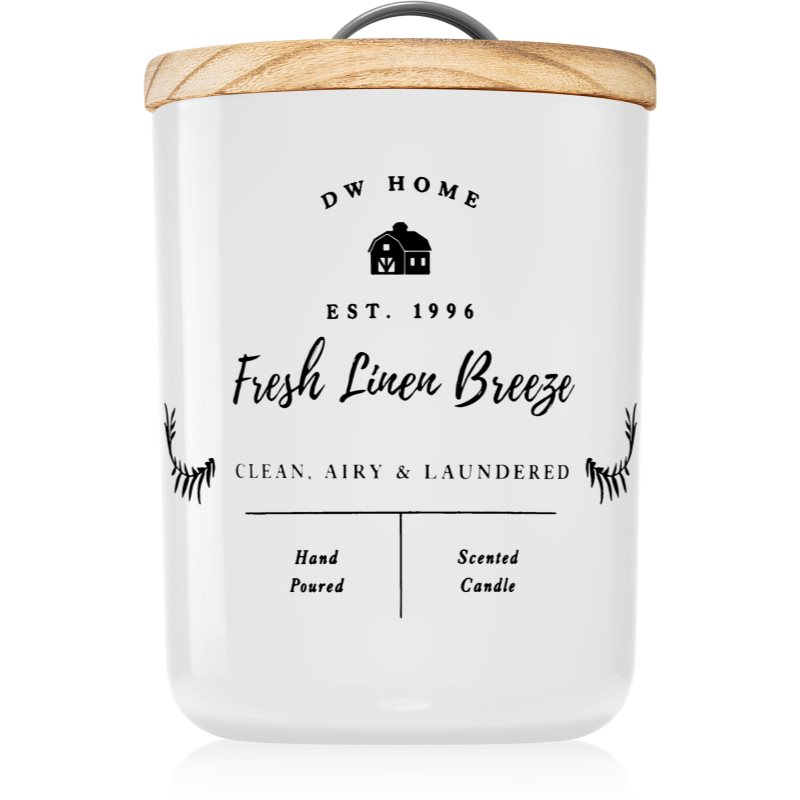 

DW Home Farmhouse Fresh Linen Breeze aроматична свічка