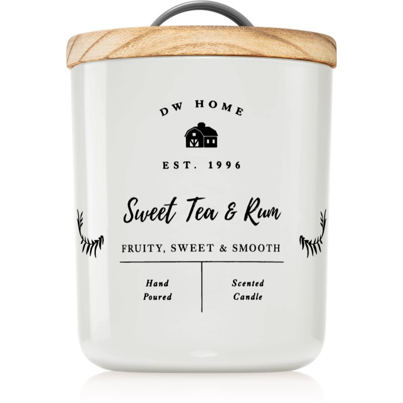 DW Home Farmhouse Sweet Tea & Rum aроматична свічка 241 гр