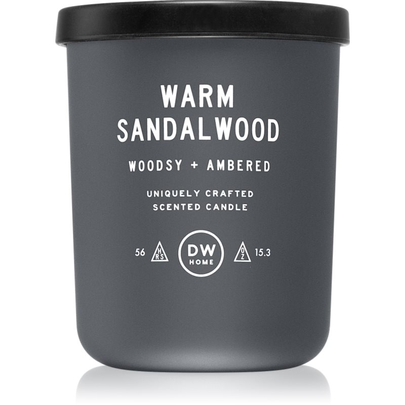 

DW Home Warm Sandalwood aроматична свічка з дерев'яним гнітом