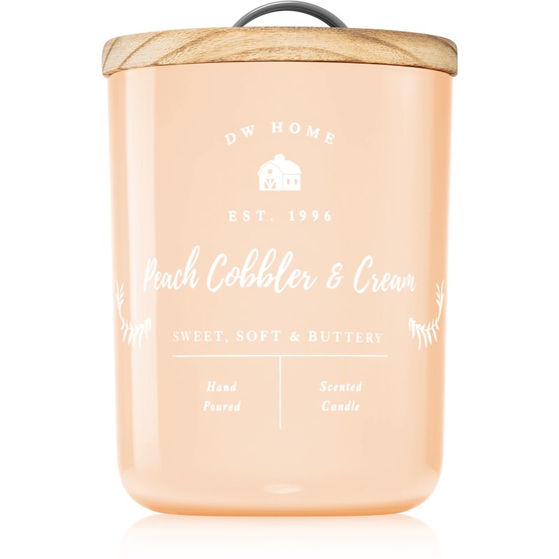 DW Home Farmhouse Peach Cobbler & Cream kvapioji žvakė 428 g
