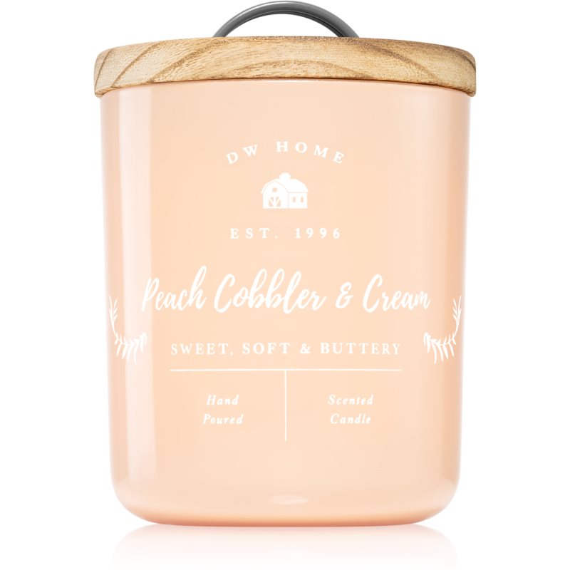 DW Home Farmhouse Peach Cobbler & Cream illatgyertya 241 g
