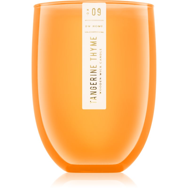 

DW Home Tangerine Thyme aроматична свічка з дерев'яним гнітом
