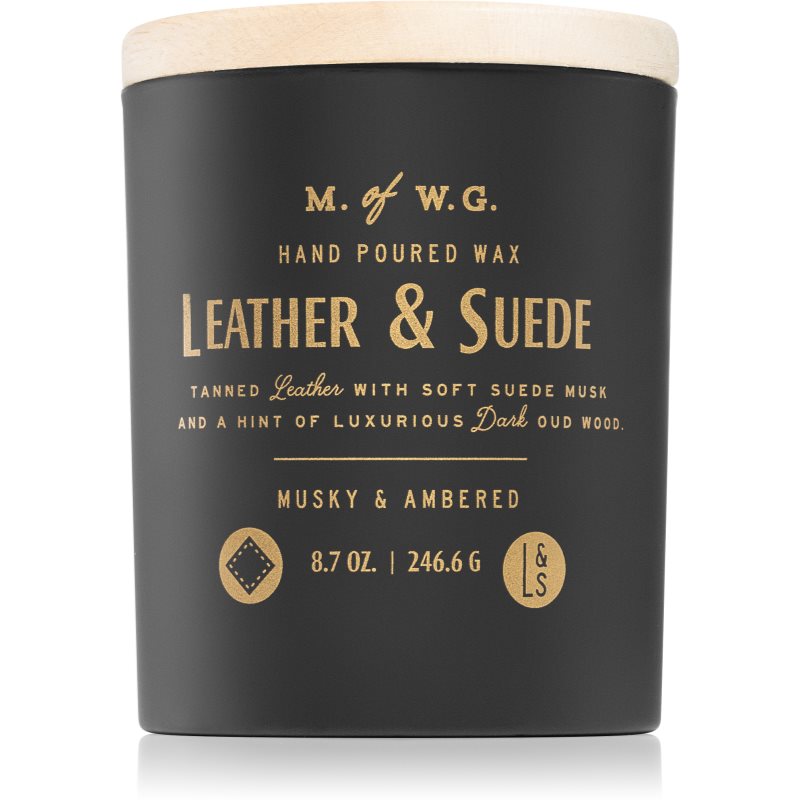 Makers of Wax Goods Leather & Suede vonná svíčka 246,6 g