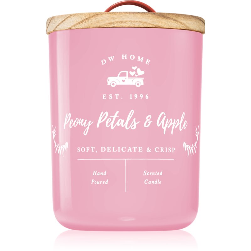 

DW Home Farmhouse Peony Petals & Apple aроматична свічка