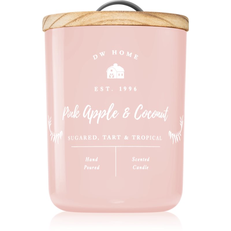 

DW Home Farmhouse Pink Apple & Coconut aроматична свічка