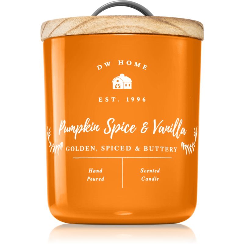 DW Home Farmhouse Pumpkin Spice & Vanilla Scented Candle 255 G