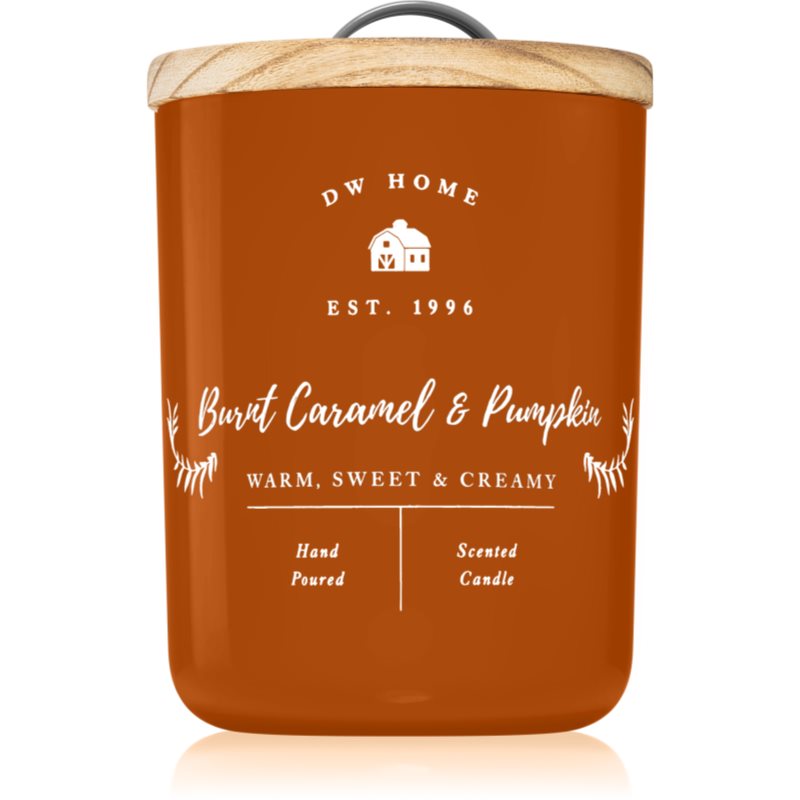 DW Home Farmhouse Burnt Caramel & Pumpkin kvapioji žvakė 434 g