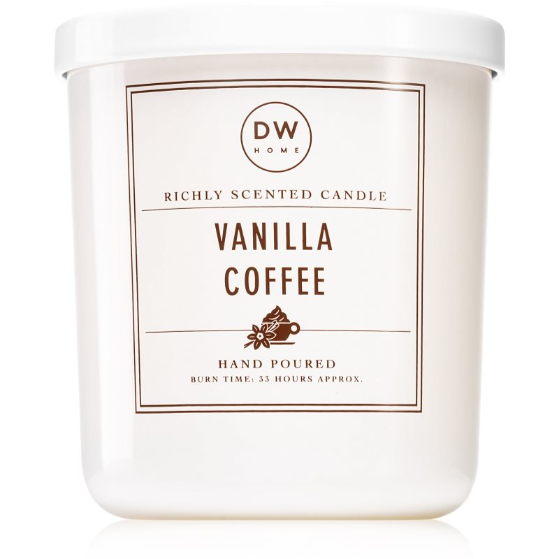 DW Home White Vanilla Coffee vonná sviečka 258 g