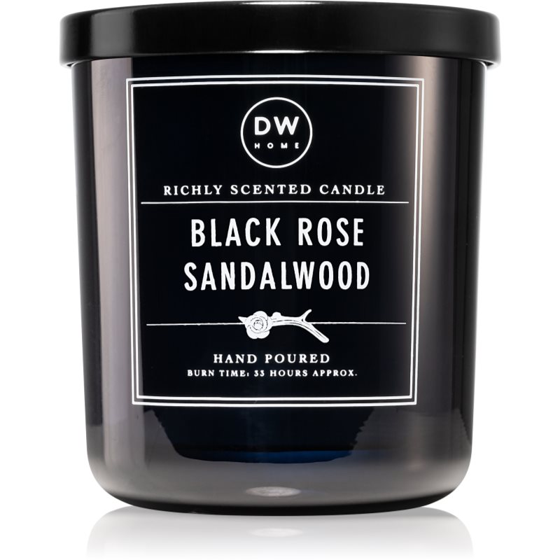 DW Home Signature Black Rose Sandalwood Scented Candle 263 G