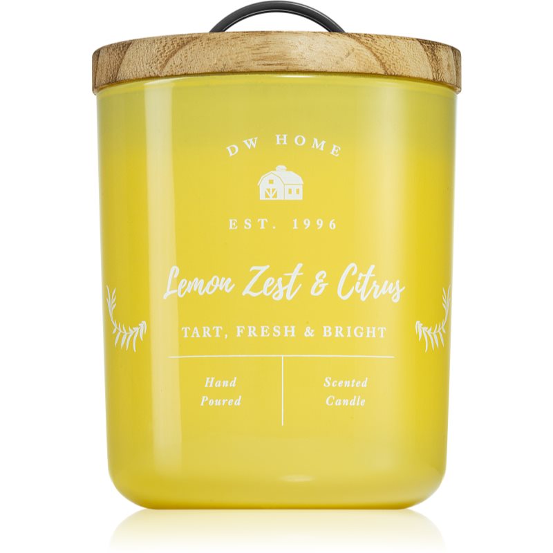DW Home Farmhouse Lemon Zest & Citrus Scented Candle 264 G