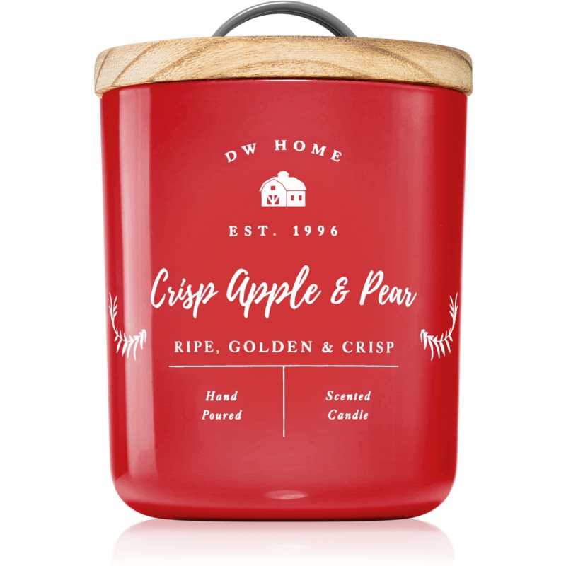 DW Home Farmhouse Crisp Apple & Pear Scented Candle 425 G