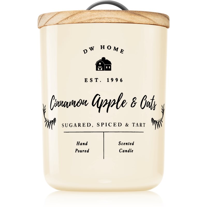 DW Home Farmhouse Cinnamon Apple & Oats scented candle 107 g
