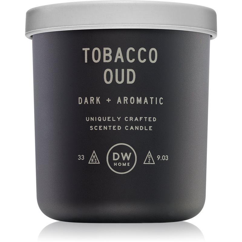DW Home Text Tobacco Oud scented candle 255 g
