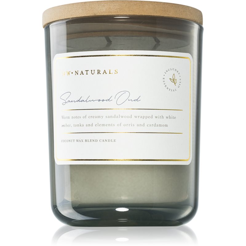 DW Home Naturals Sandalwood & Oud Scented Candle 439 G