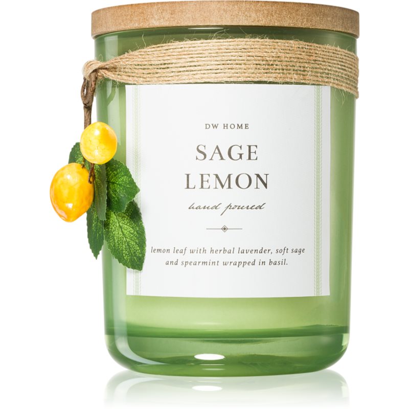DW Home French Kitchen Sage Lemon Scented Candle 434 G