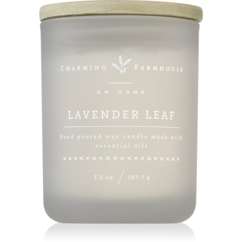 DW Home Charming Farmhouse Lavender Leaf Aроматична свічка 107 гр