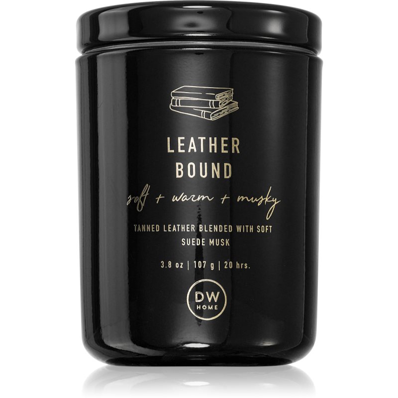 DW Home Prime Leather Bound Scented Candle 107 G