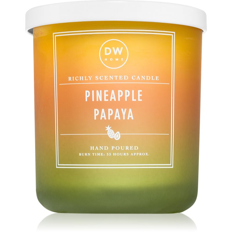 DW Home Signature Pineapple Papaya scented candle 263 g
