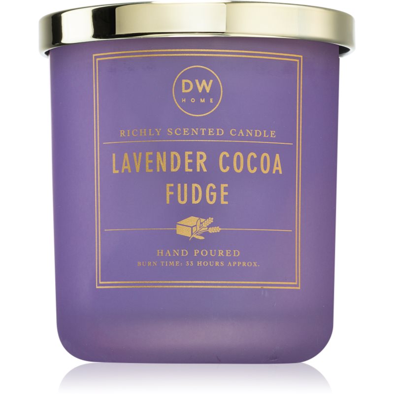 DW Home Signature Lavender Cocoa Fudge scented candle 264 g
