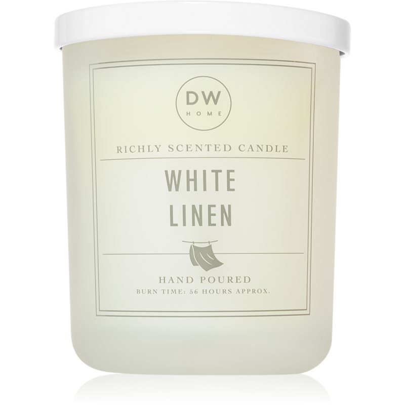 DW Home Signature White Linen scented candle 434 g

