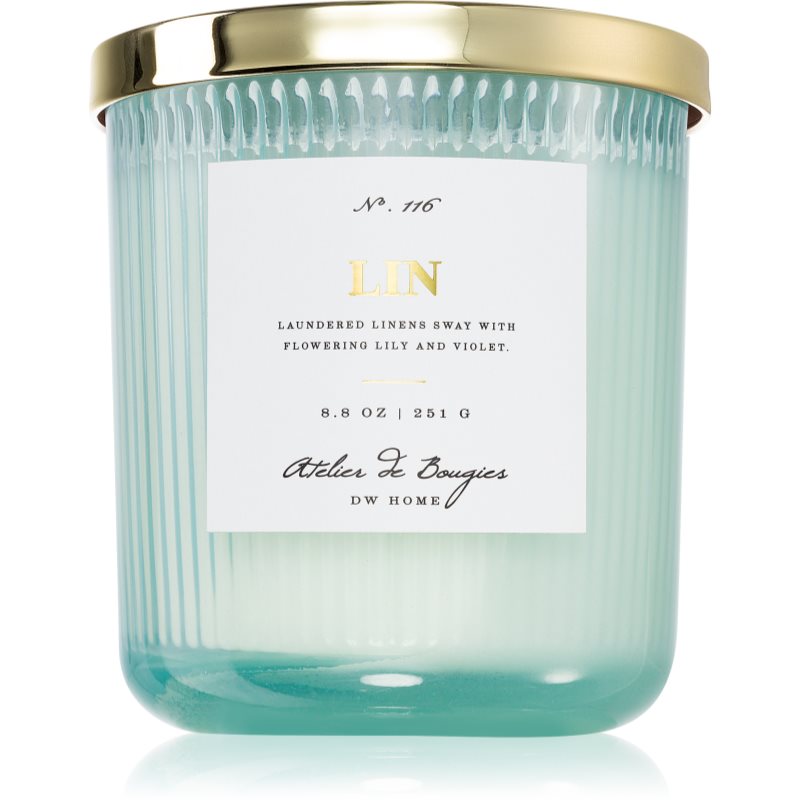 DW Home Atelier De Bougies Lin Scented Candle 251 G