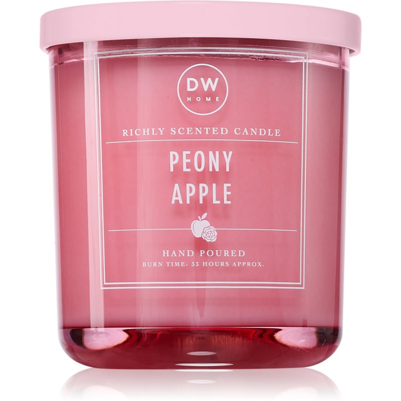 DW Home Signature Peony Apple vonná svíčka 258 g