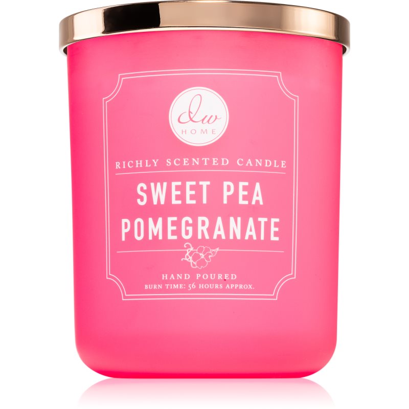 DW Home Signature Sweet Pea Pomegranate vonná sviečka 434 g