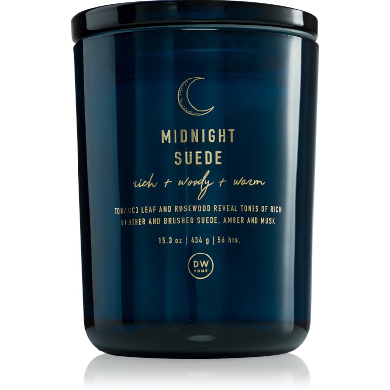 DW Home Prime Midnight Suede Scented Candle 434 G