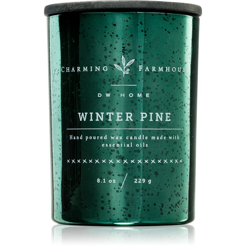DW Home Charming Farmhouse Winter Pine vonná svíčka 230 g