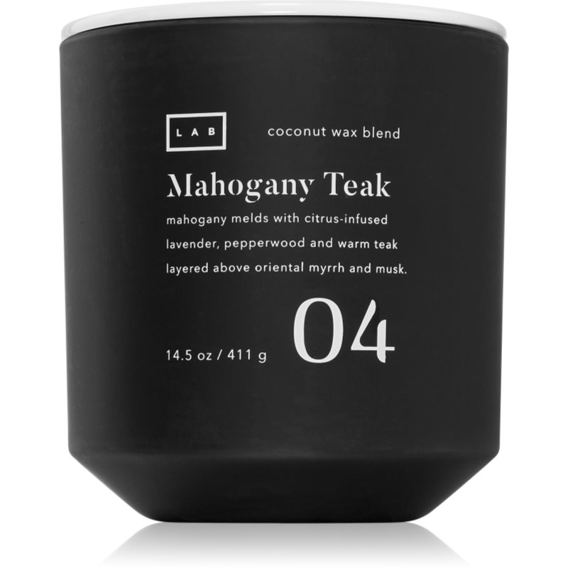 DW Home Lab Mahogany Teak vonná svíčka 411 g