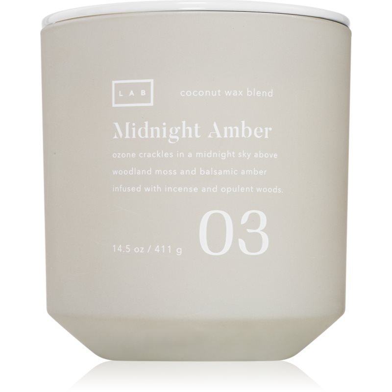 DW Home Lab Midnight Amber vonná svíčka 411 g
