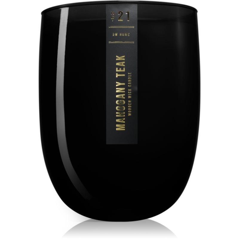 DW Home Wooden Wick Candles Mahogany Teak candela profumata 488 g