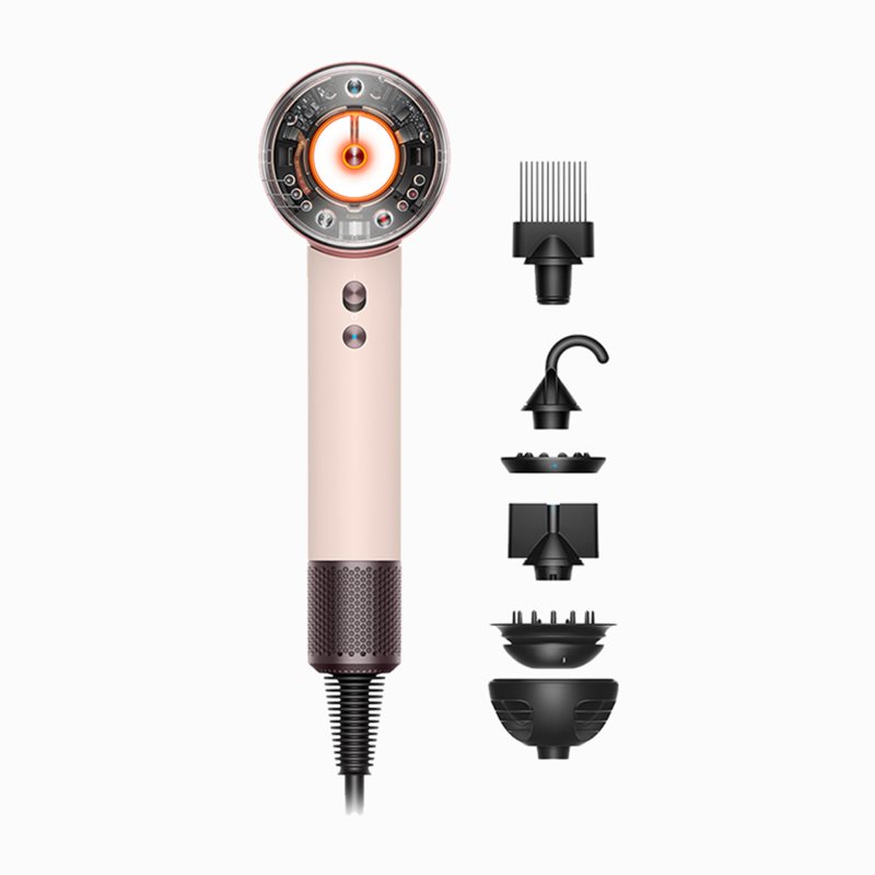 Dyson Supersonic Nural HD16 T3/T4 Ceramic Pink/Rose Gold suszarka do włosów Curly + Coily 1 szt.