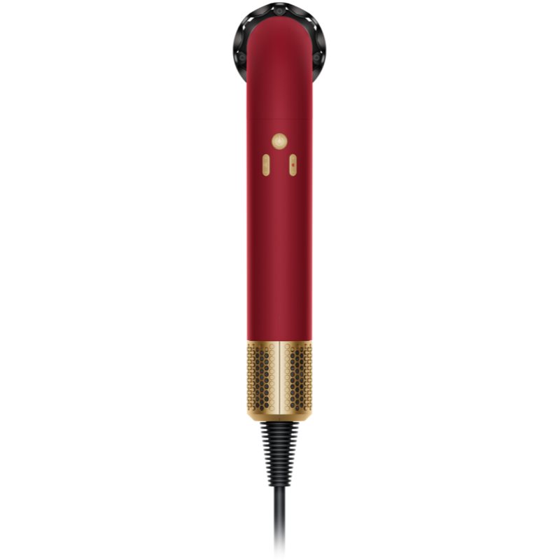  Dyson Supersonic R Hd17 T1/t2 Red Velvet/gold Asciugacapelli Professionale Con Ionizzatore Straight + Wavy 1 Pz 